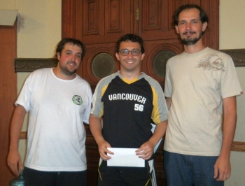 Fernando Martínez Dorr, Cristian Sanhueza y Christian Sánchez