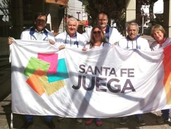 Rafael Candia, Ernesto Savoretti, Mario Venera, Daniel Aguilera y Vilma Arrebola