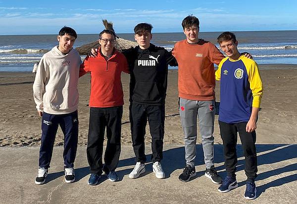 Luca Bona, Cristian Sanhueza, Juan Martn Ibarra, Luca Petti, Pablo Mizzau
